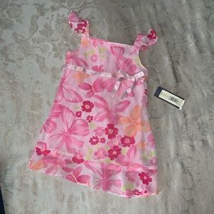 Cherokee Floral Dress 12M NWT